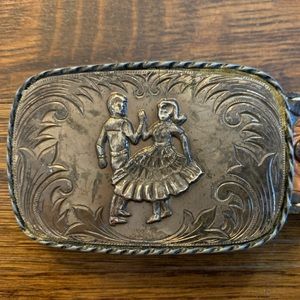 Western square dancing belt 30